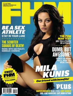mila fhm portada